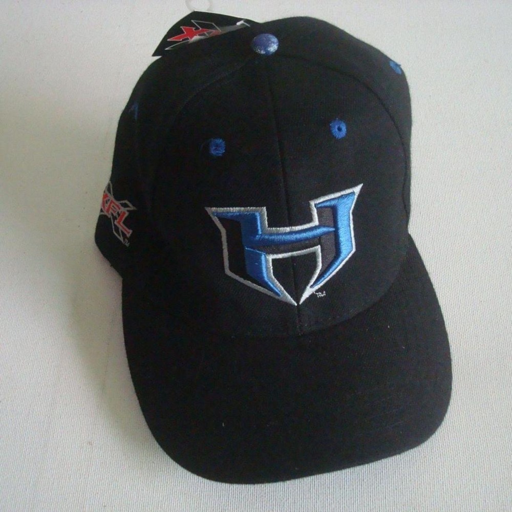 NEW YORK‎ JERSEY HITMEN XFL VINTAGE 00 Y2K HAT CAP M5
